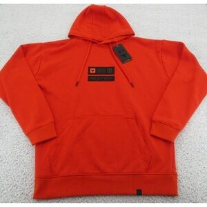 🥷🏿🥷🏿🥷🏿Under Armour UA Project Rock Hoodie Mens Size XL Orange NEW